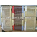 1piece customized Teflon coated fiberglass open mesh conveyor belt